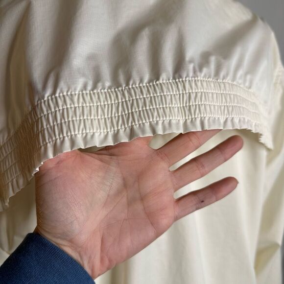 Athleta Sightseer Lace Cream Jacket size L - Picture 8 of 14